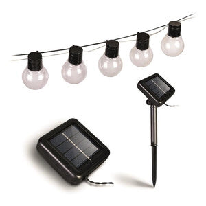 CATENA LUMINOSA SOLARE 40 LUCI 10M- 1,0 pz