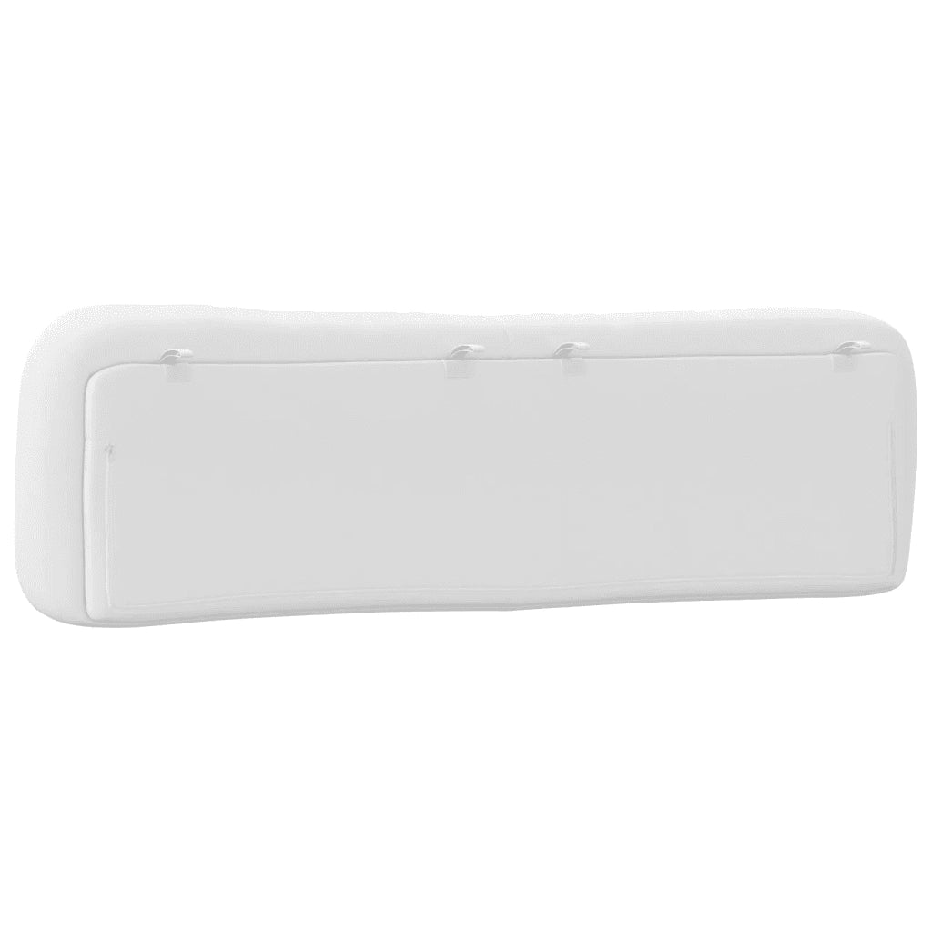 Cuscino Testiera Hvar Bianco 193 cm in Similpelle 374636