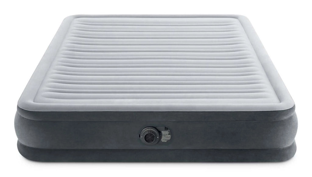 Intex 67770ND Materasso Dura-Beam Comfort Plush Matrimoniale con Pompa Elettrica Incorporata 152x203x33 cm Versione 2023