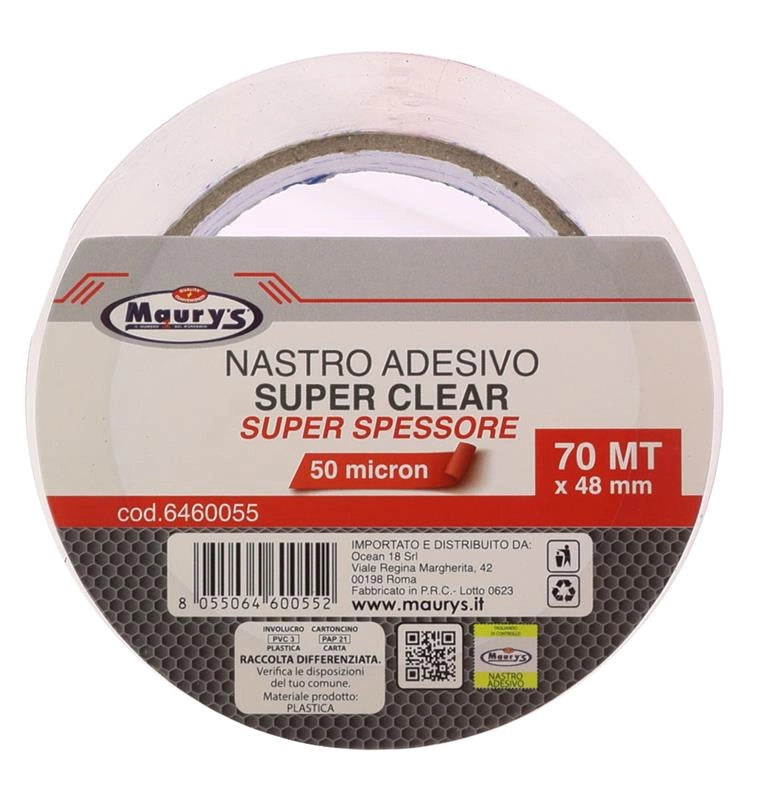 MAURY'S NASTRO SUPERCLEAR 70MTX48MM 50 MICRON
