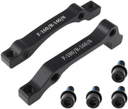 2 Adattatori di Montaggio per Biciclette (Nero)