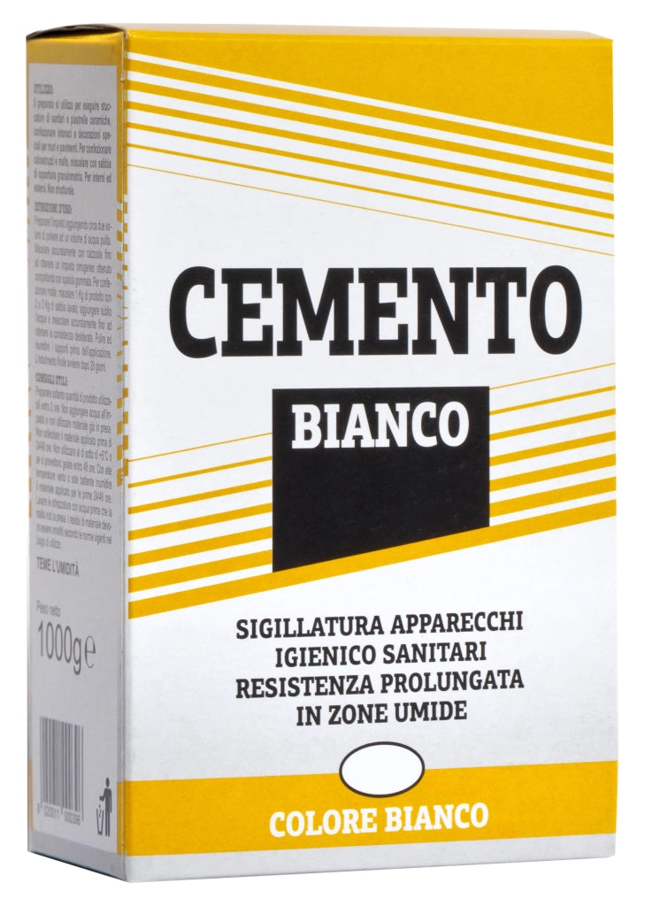 CEMENTO BIANCO 5 kg - 4 pezzi