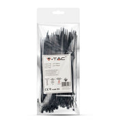 Tie per cavi - 2,5*150 mm neri 100pcs/pacchetto