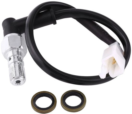 Sistema di regolazione della pressione dei freni idraulici - Universale - M10*1.25MM - Comando della luce posteriore - Motociclo - Qualità e affidabilità