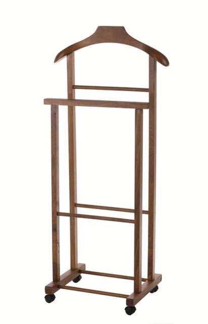 MAURY'S DOPPIO INDOSSATORE DA CAMERA COLORE NOCE LEGNO DI FAGGIO 43 X 33 X 105 H
