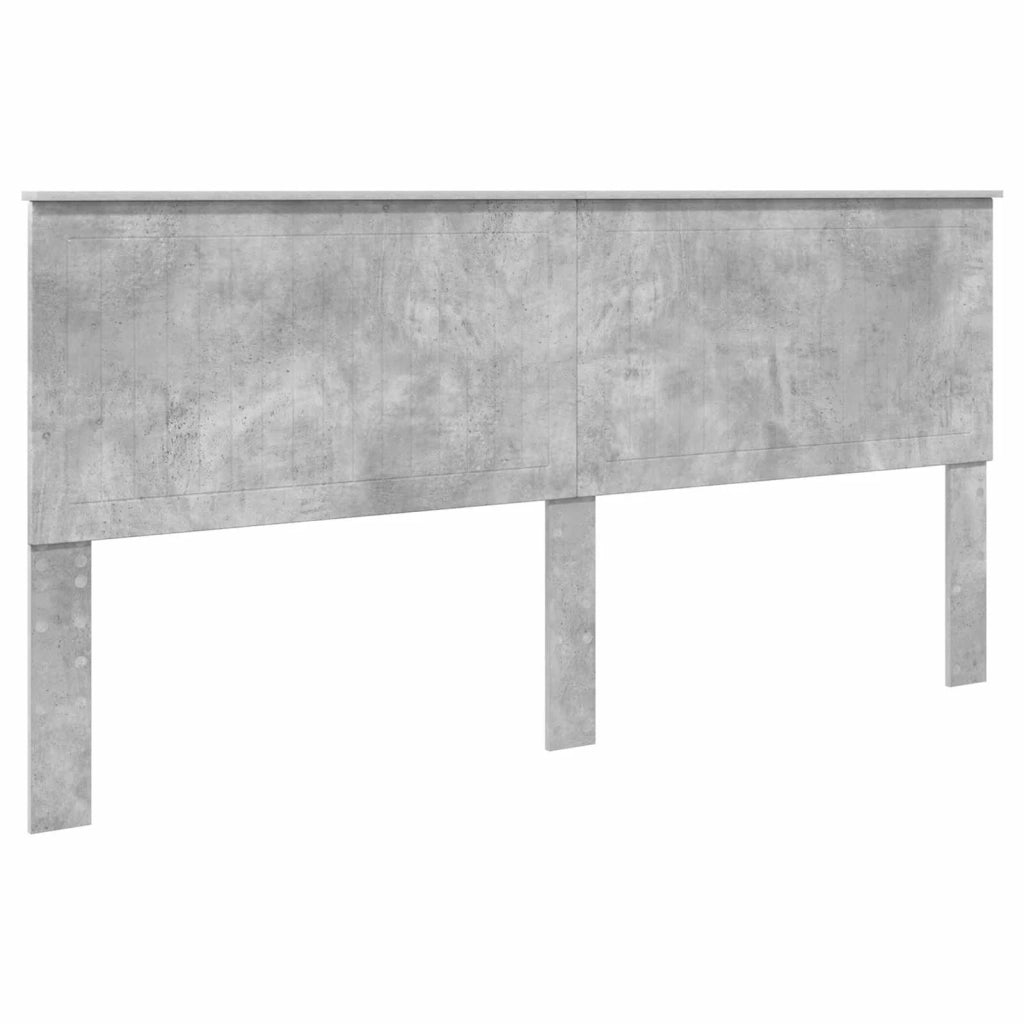 Struttura del letto con cassetto Grigio cemento 200 x 200 cm 3411085