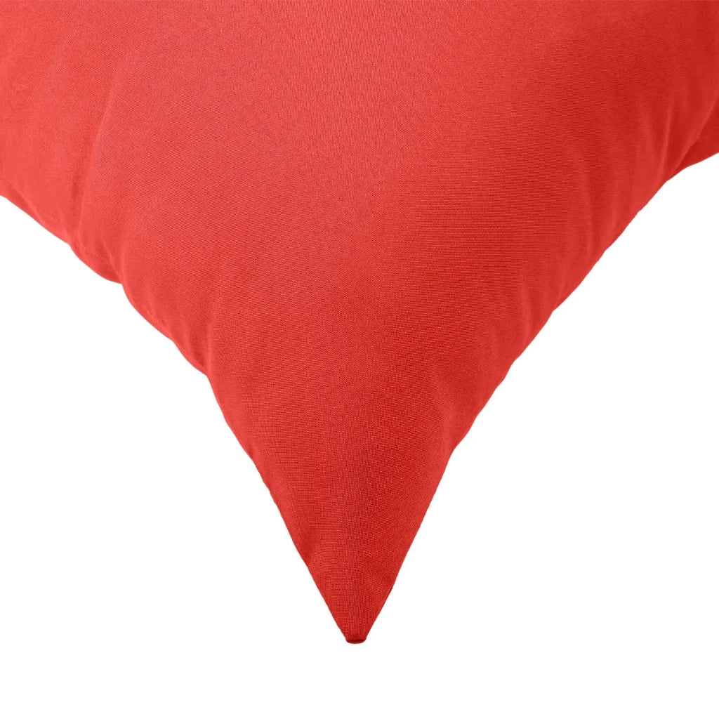 Federa 6 pcs HEERLEN Rosso 30 x 50 cm Poliestere 907846