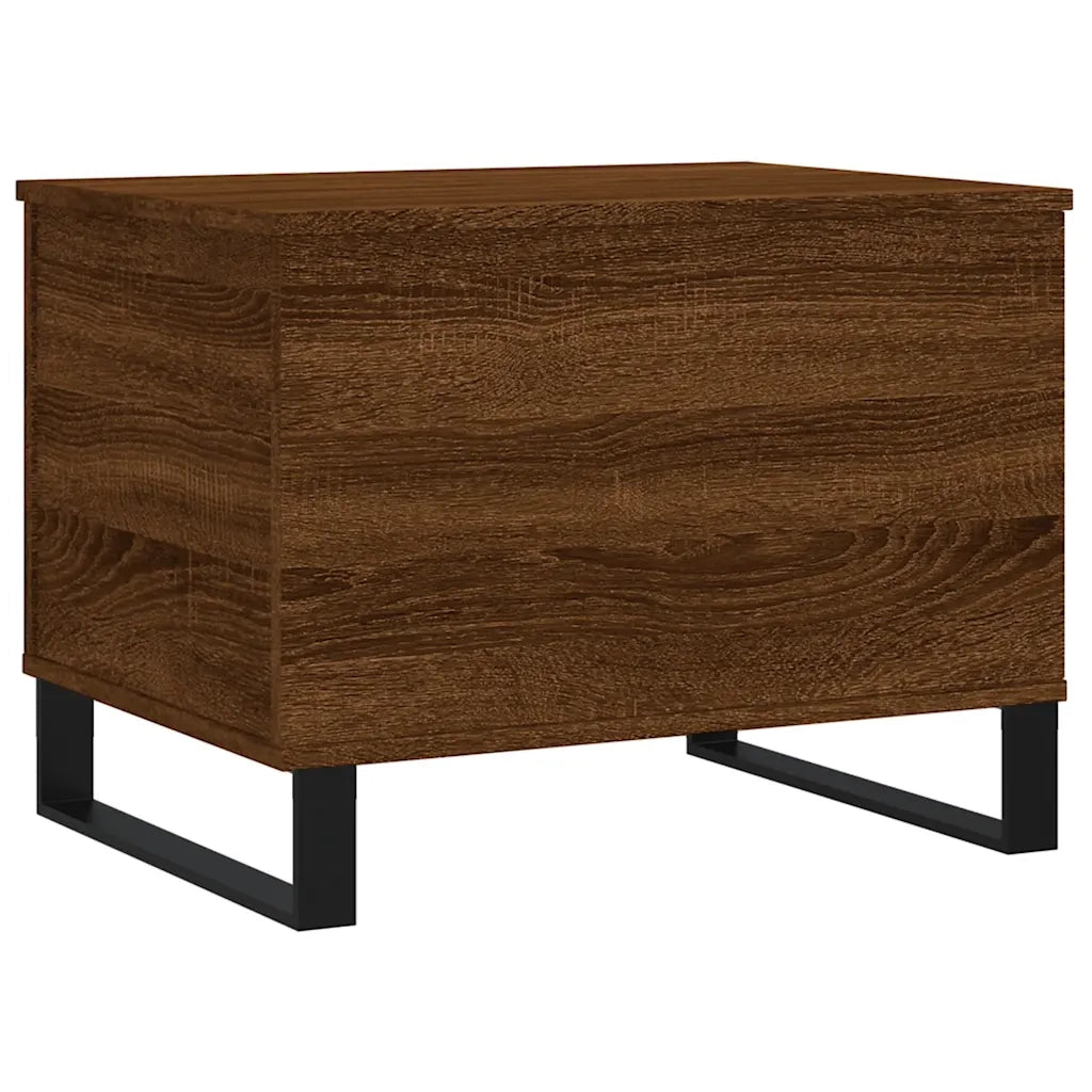 Tavolino salotto | Tavolino da caff¨¨ | Tavolino da Soggiorno Rovere Marrone 60x44,5x45 cm Legno Multistrato