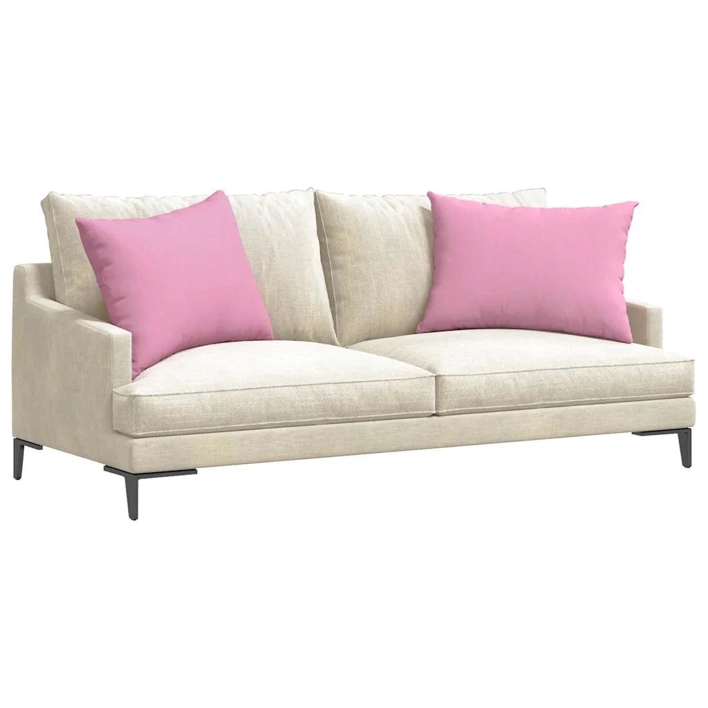 Cuscini da Divano 2 pcs Rosa 70 x 50 cm Tessuto 42013754