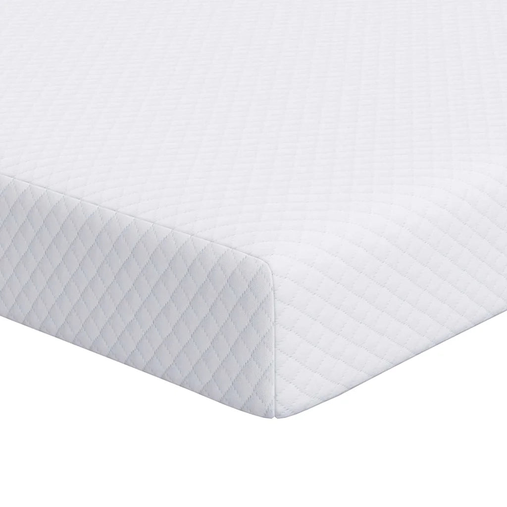 Topper per materasso Bianco 80 x 200 cm Tessuto Jacquard 4106243