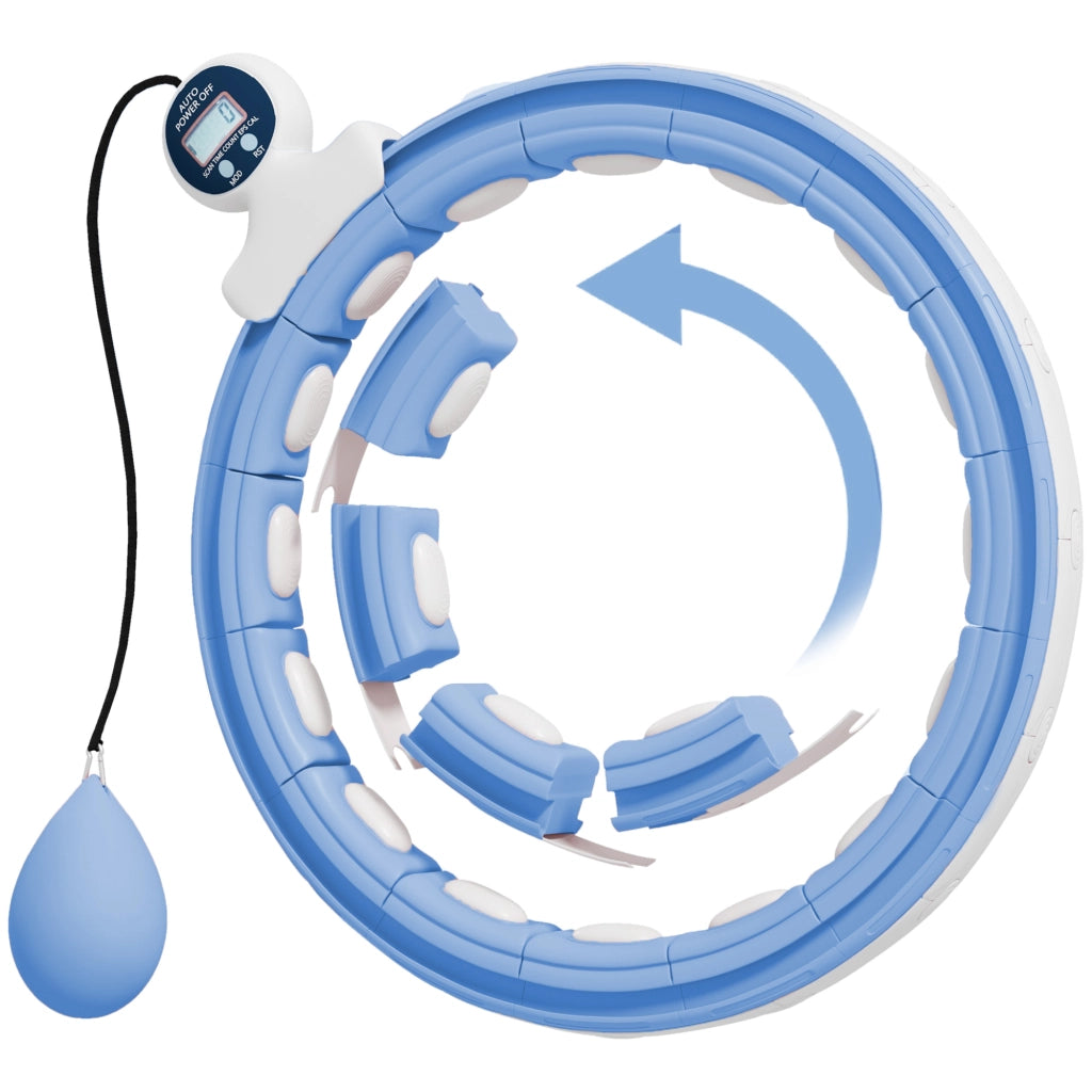 Hula Hoop Cerceau Massaggio ¨C Minimal ¨C blu chiaro