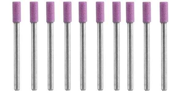 Set di Pietra Abrasiva 50 pezzi - Pietra Abrasiva per Coltelli - Attrezzo per Smerigliatura - Testa di Pietra Abrasiva Schiumante 4mm - Duraturo - Alta Durezza - Set di Smerigliatura