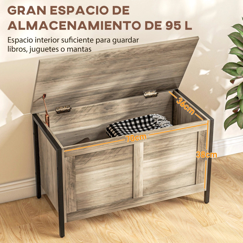 Cassa per contenere ¨C Minimal ¨C 80x40x50 cm Grigio