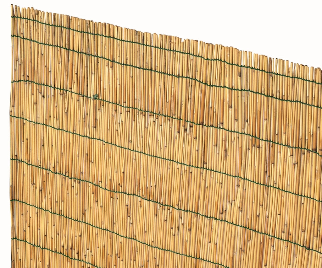Arella con Cannette Bamboo Canniccio Ombreggiante Canne Recinzione Esterno Ø 5 Formato: 1 x 5 mt