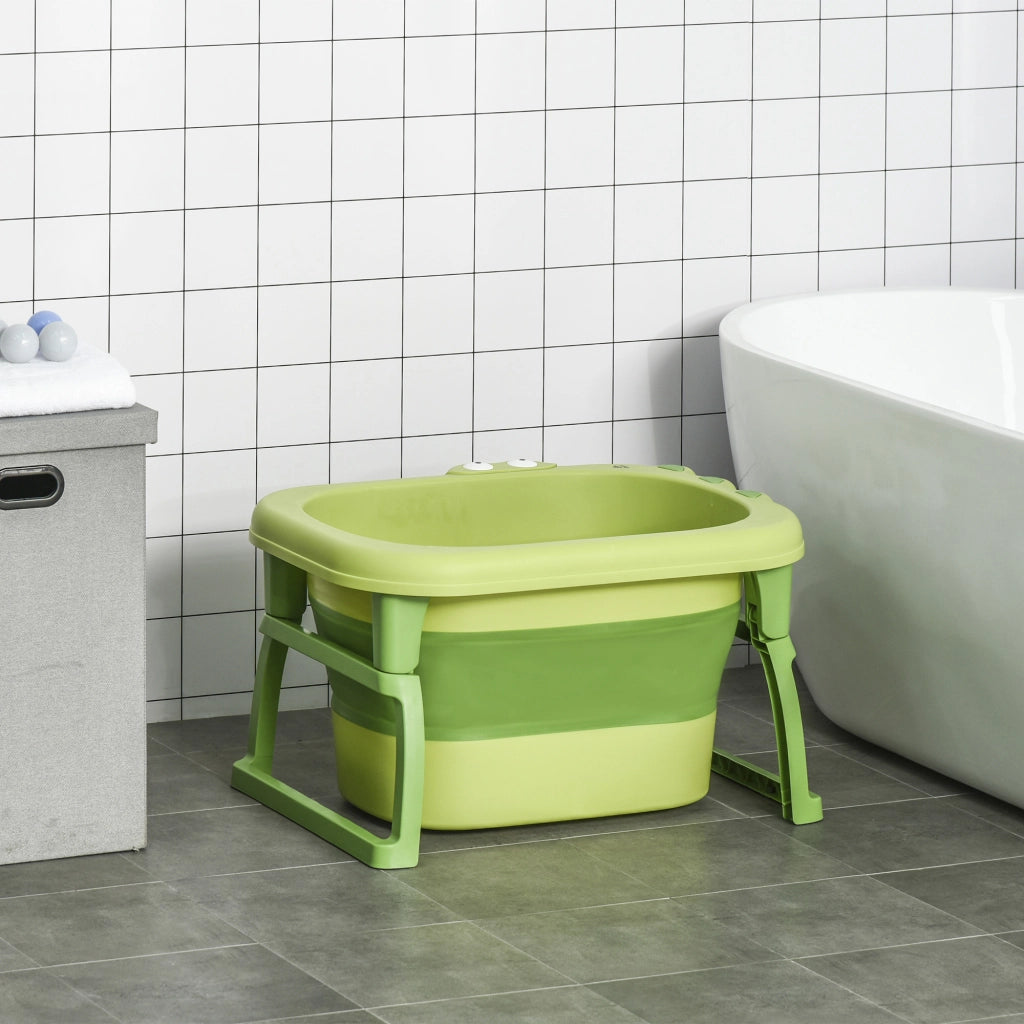 Vasca da bagno pieghevole per bambini ¨C Minimal ¨C 75x55x43 cm verde