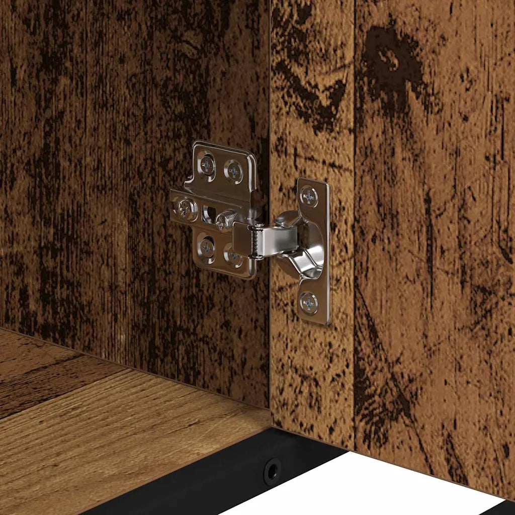Set di mobili per il bagno con cassetto 3 pcs Legno vecchio 3402560