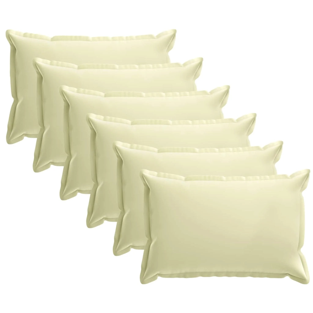 Federa 6 pz HOUTEN Crema 30 x 50 cm Poliestere 916212