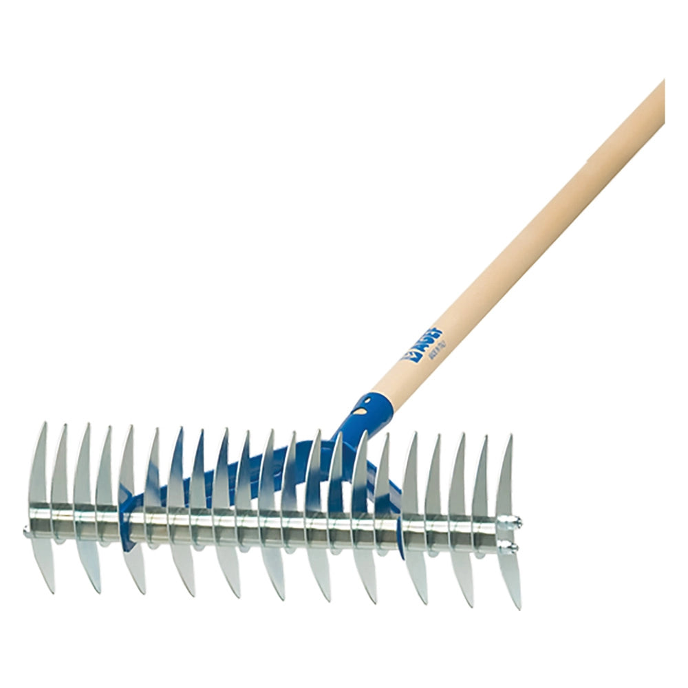 1pz rastrello arieggiatore da giardino cm 37 x 13 x 25 cod:ferx.6102270nlm