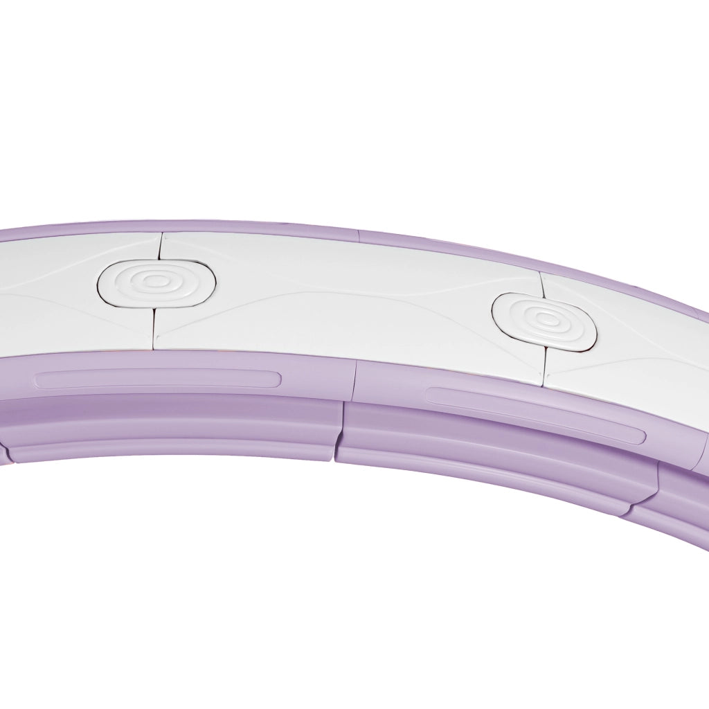 Hula Hoop con Massaggio ¨C Xylo ¨C Regolabile 76-113cm 16 Segmenti Removibili Viola
