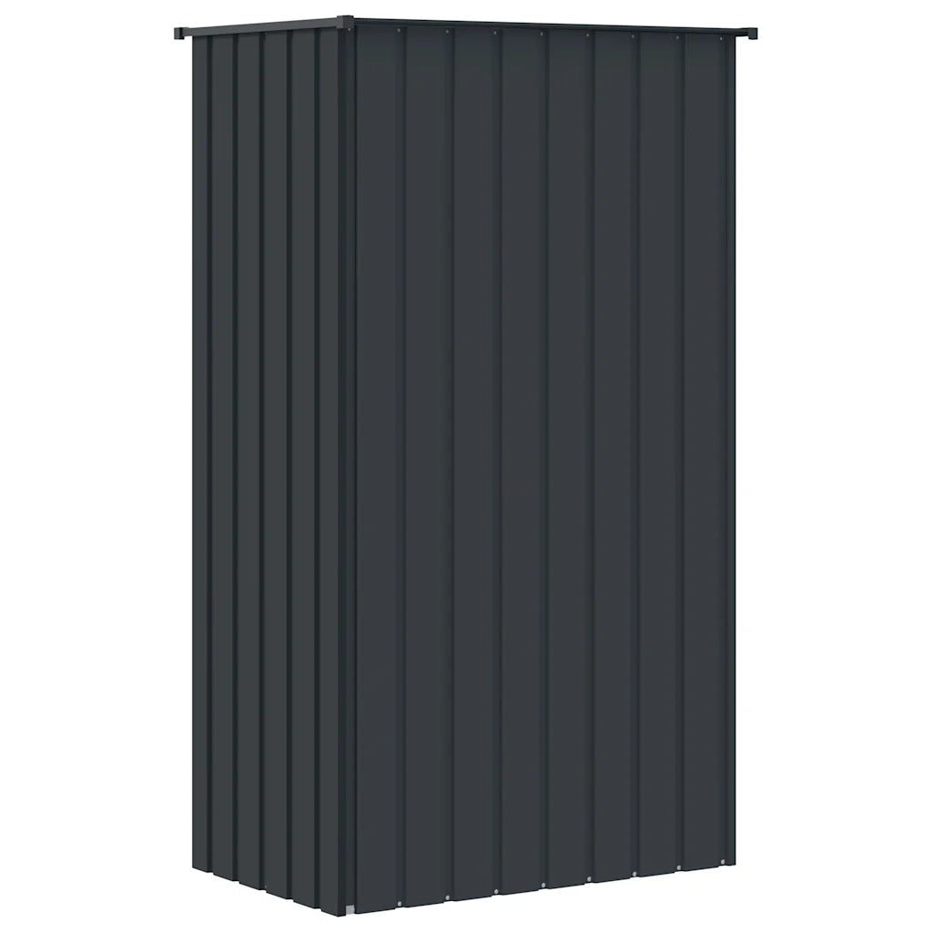 Gabbia per Uccelli Antracite 115x78x200 cm in Acciaio Zincato 172342