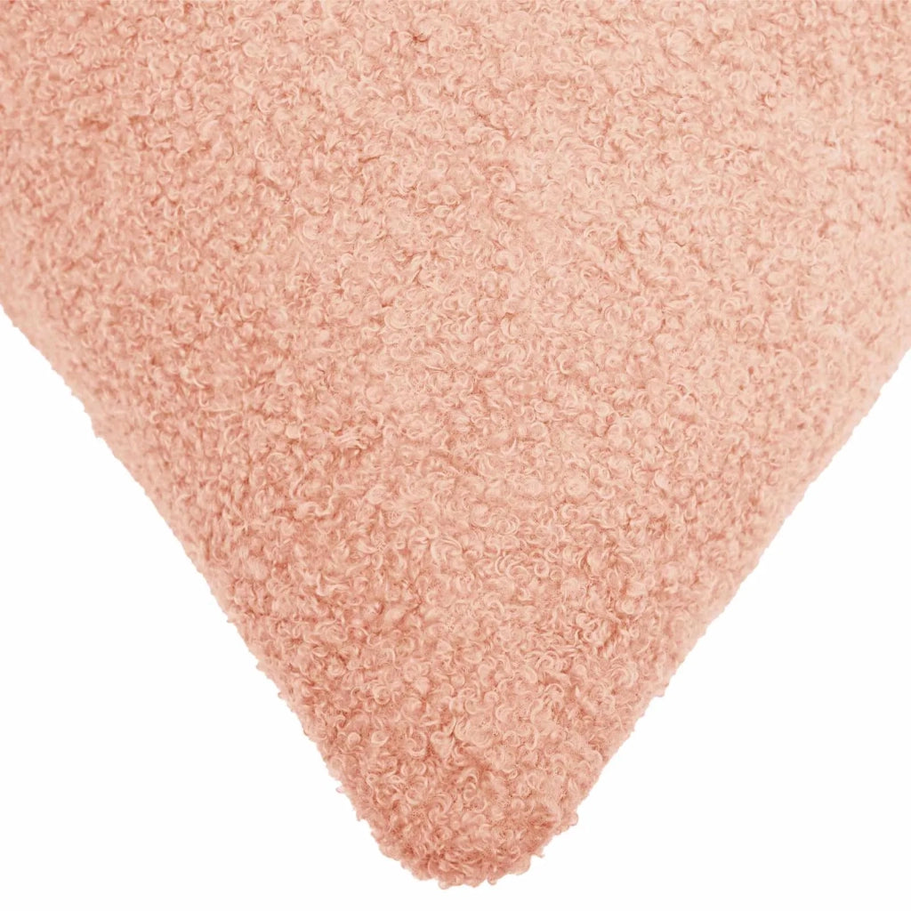 Federa 6 pcs HEERLEN Rosa 55 x 55 cm Bouclé 912314