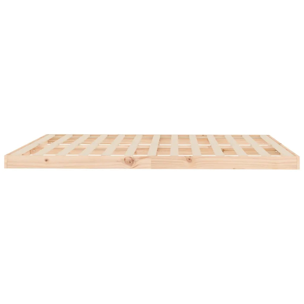 Giroletto senza Materasso 160x200 cm in Legno Massello di Pino 823434