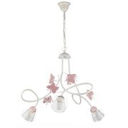 Lampadario 3 luci Butterfly