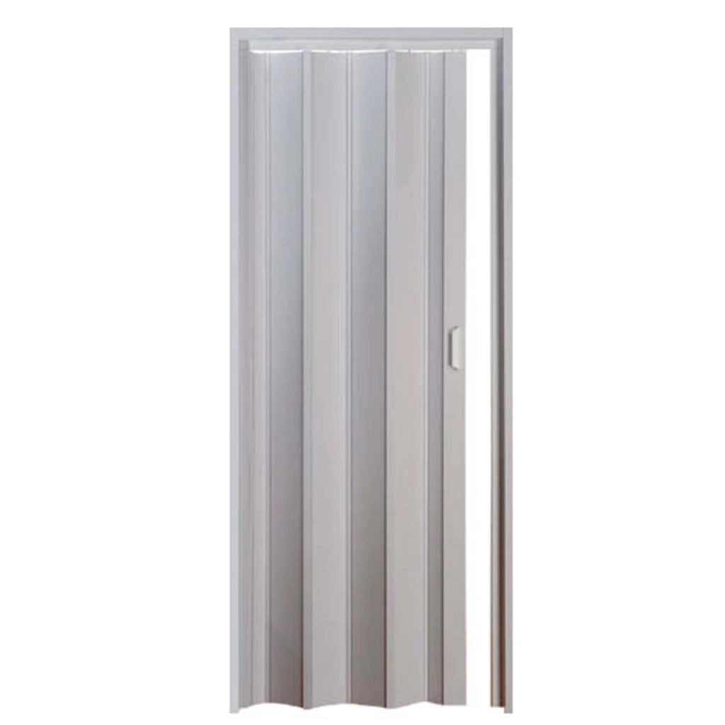 Porta a soffietto da interno in kit in PVC Grigia 82x210 cm mod. Simona