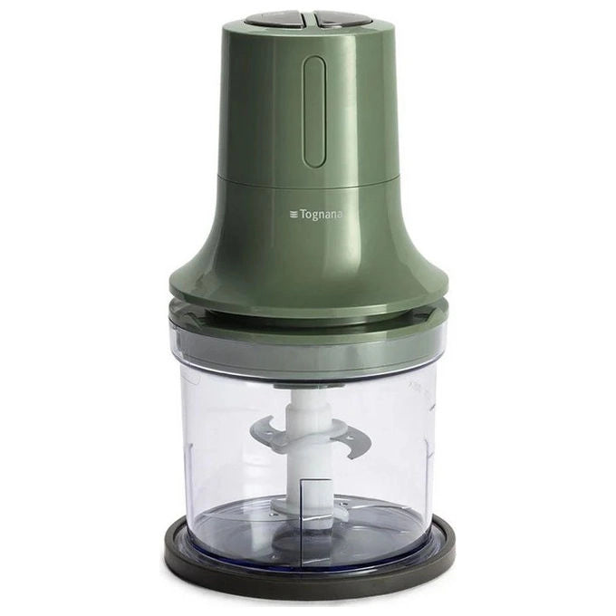 Tognana tritatutto elettrico Iridea, 400W, 500ml, 6 lame in acciaio inox, base antiscivolo, grigio perla