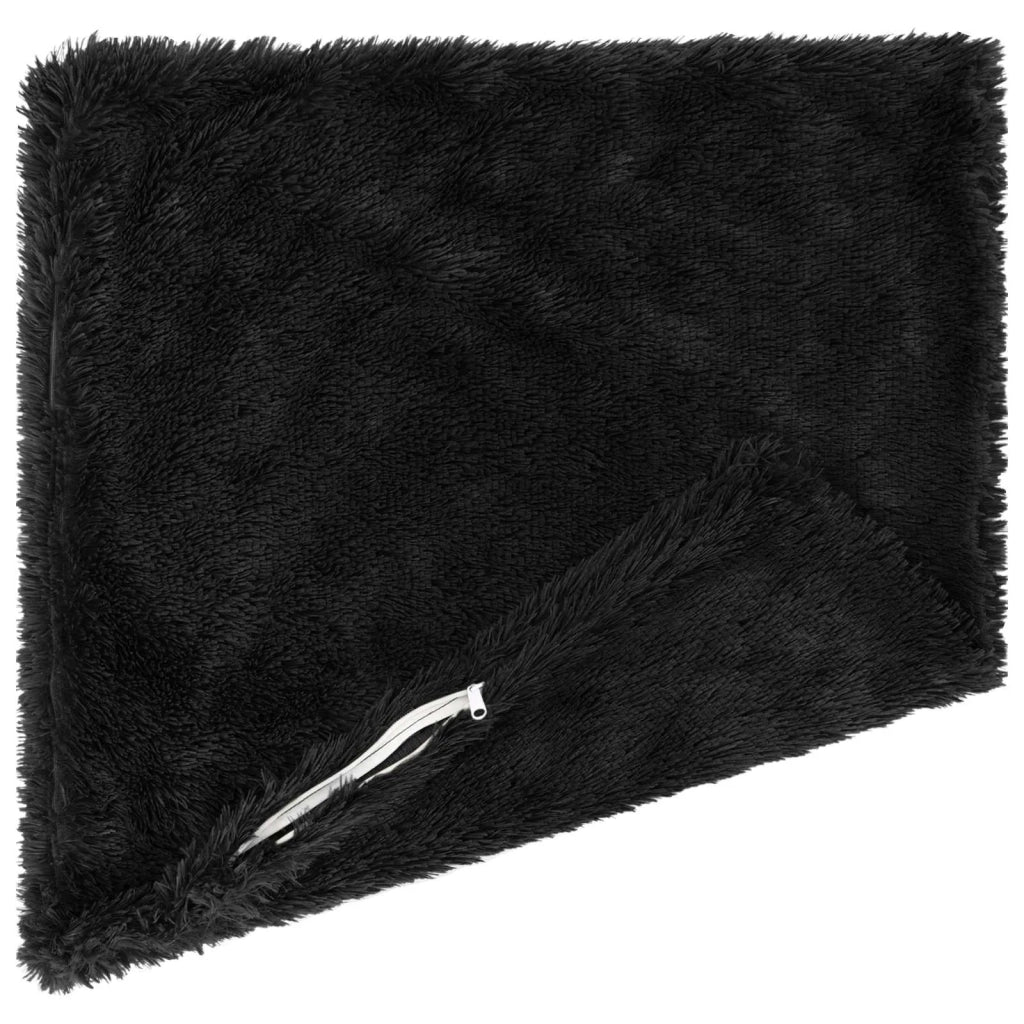 Federa 2 pcs HEERLEN Nero 30 x 30 cm Fleece PV 907569