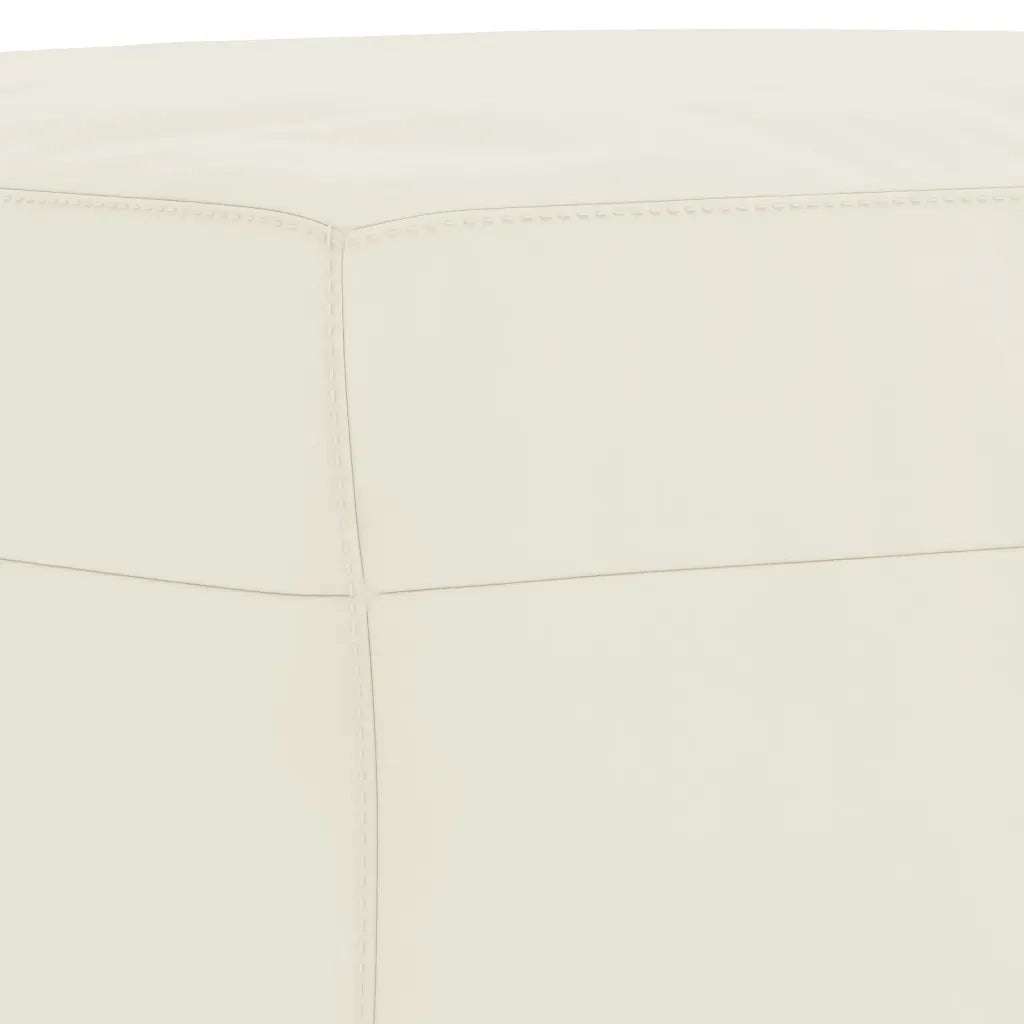 Set di Divani 4 pz Crema in Velluto 3201952