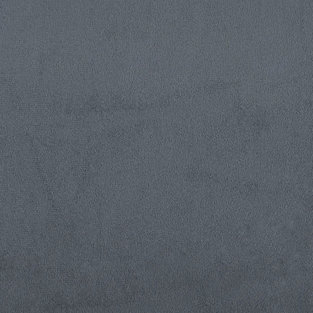 Divano Sedia con Braccioli Grigio Scuro 55 cm in Velluto 4100596