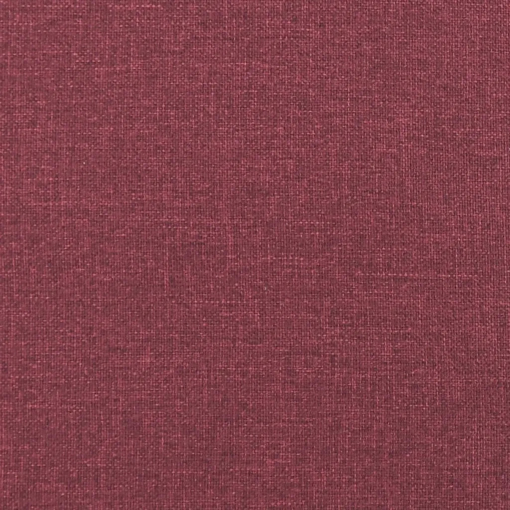 Set di Divani 3 pz con Cuscini Rosso Vino in Tessuto 3201248