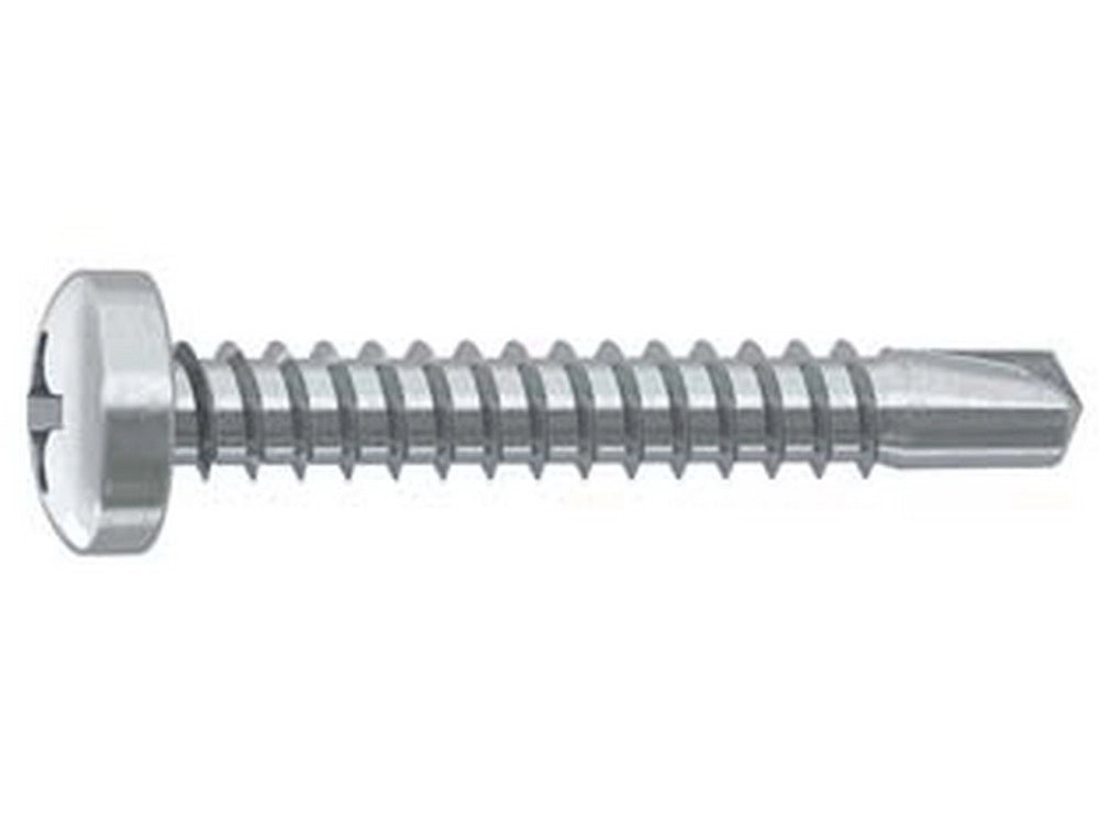 1000pz vite autoperforante tc cava ph in acciaio zincato bianco - ø mm.3,5x22 cod:ferx.fer439763