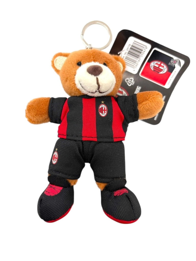 Portachiavi Orso Milan Peluche 10 cm , Teddy Bear Official Product