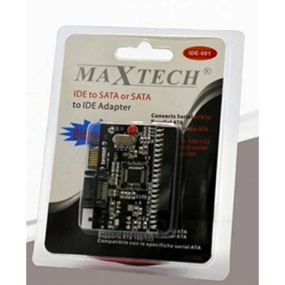 Trade Shop - Adattatore Convertitore Dati Ide Sata Interno Bidirezionale Maxtech Ide-001 -