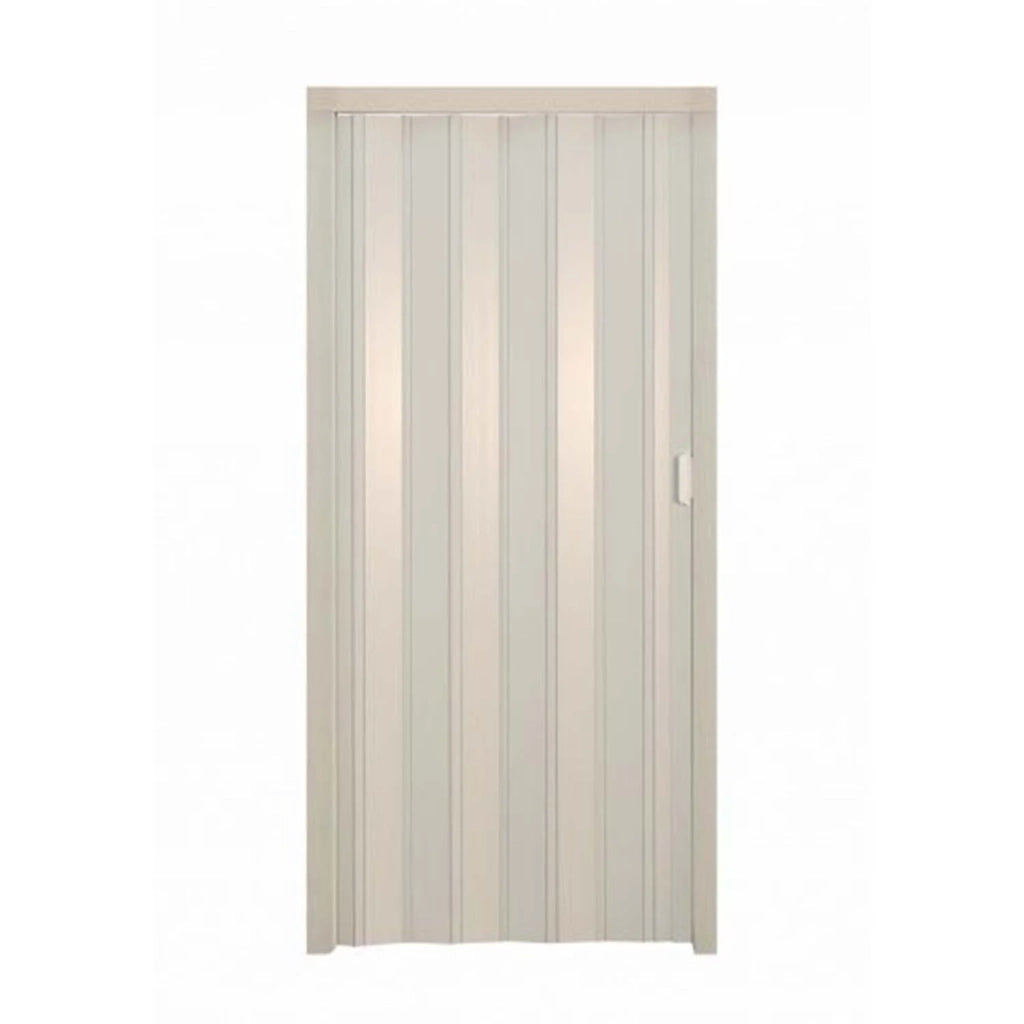 Porta a soffietto da interno in kit in PVC Avorio 1013 82x210 cm mod. Simona