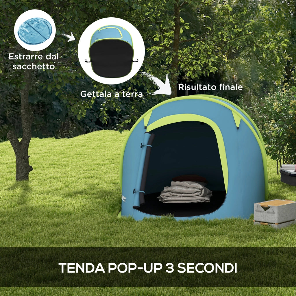 Tenda da Campeggio ¨C Minimal ¨C Blu 245x148x105 cm