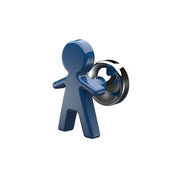 Appendino magnetico a forma di bambino blu cm 5,2 × 8,2 × 5