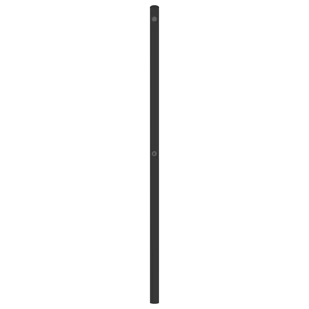 Testiera di Ricambio in Metallo Nero 180 cm 373727