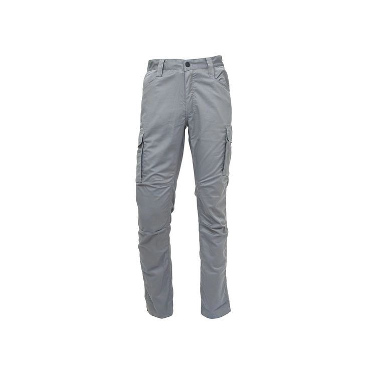 PANTALONE CARGO CRAZY IN TC STRETCH SLIM FIT  tg.M  stone grey    UPOWER
