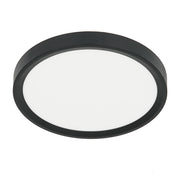 Plafoniera LED Milagro MAQ 18W 3CCT nera 23cm IP40
