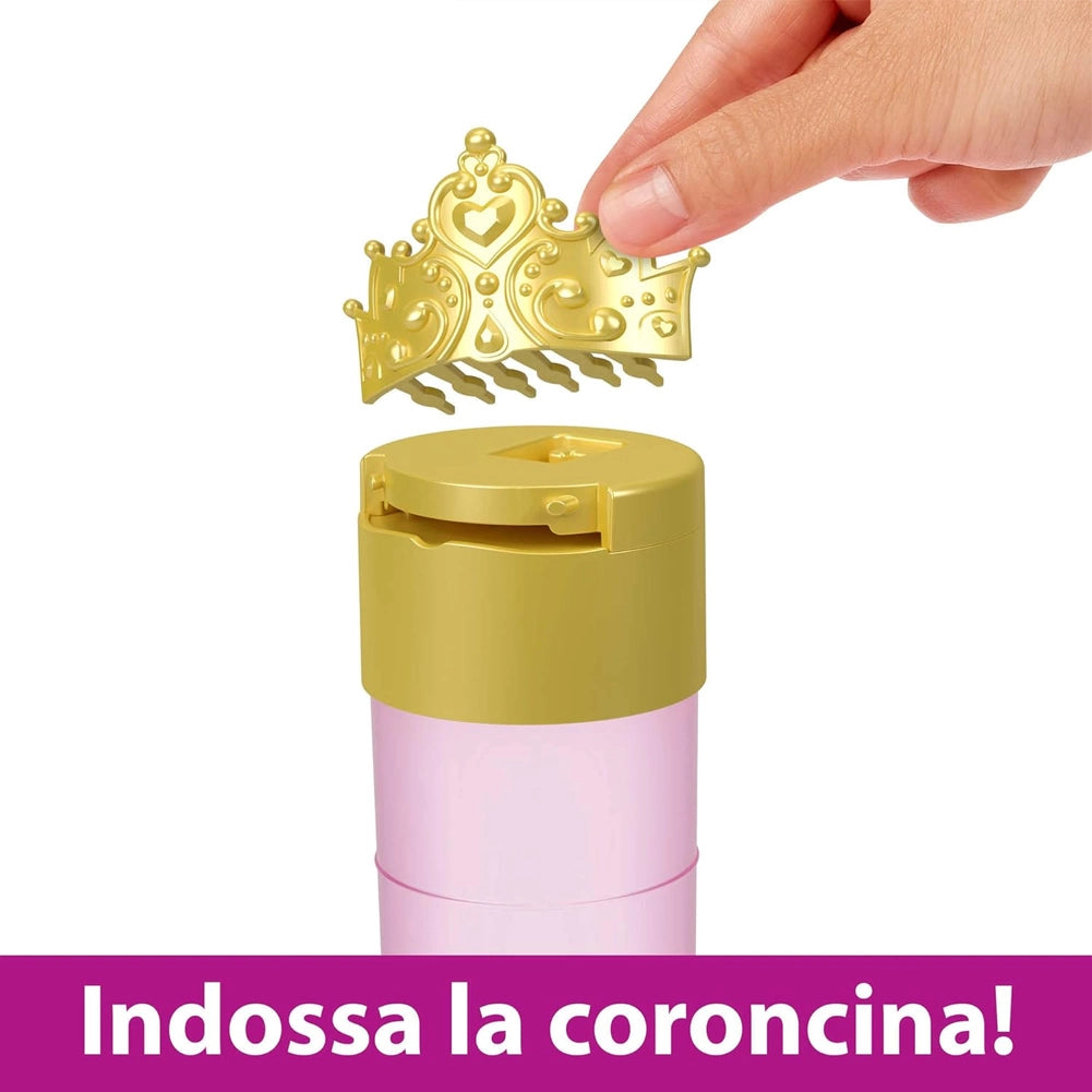 Mattel Disney Princess Royal Color Reveal Bambola 6 Sorprese Idea Regalo