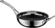 Pentola Induzione 28cm Acciaio Inox Struttura a Guscio di Miele Distribuzione di Calore Uniforme - Superficie Antiforatura - Adatta a Tutti i Fonti di Calore Pentola Induzione