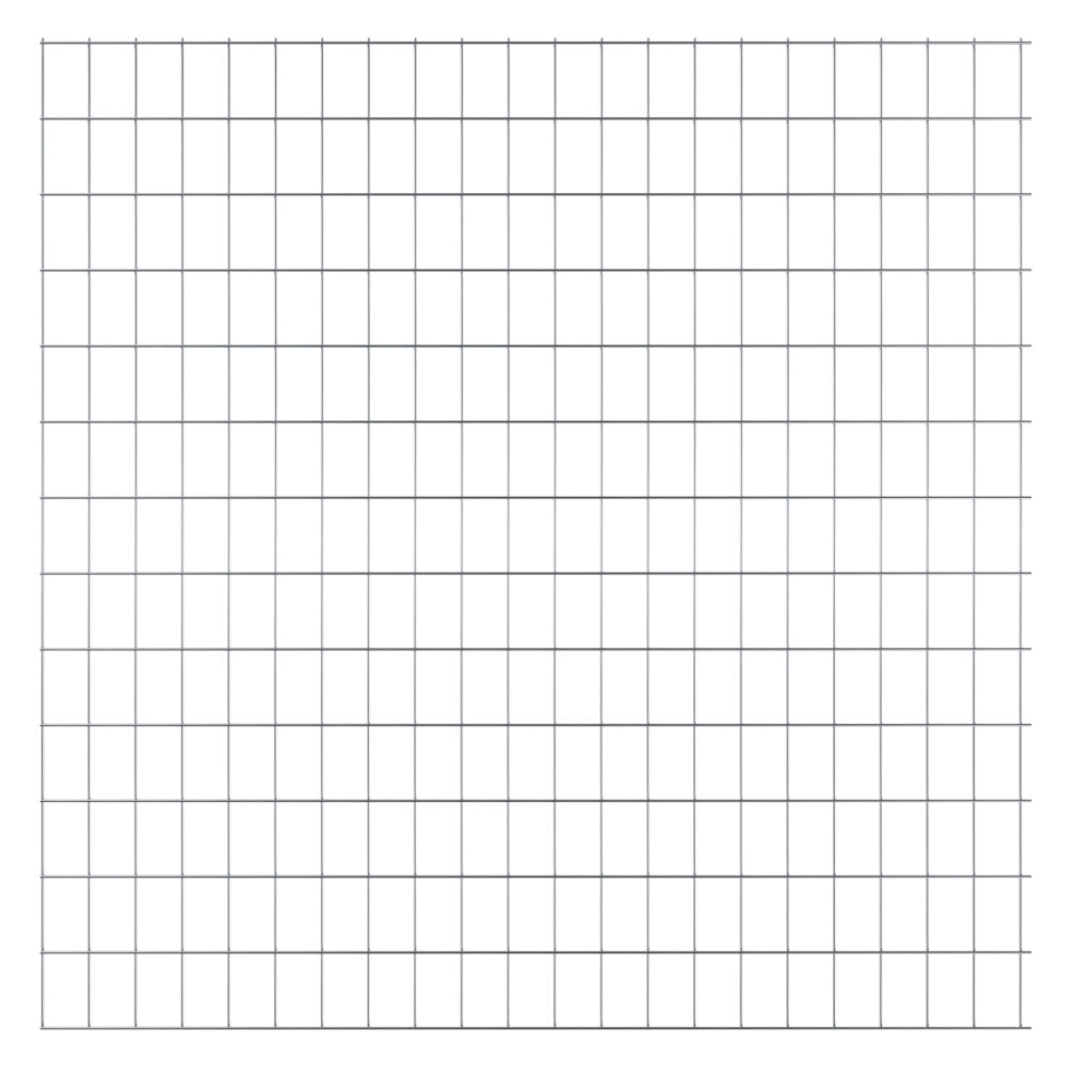 Rotolo Rete Metallica Per Recinzioni 25 M Zincata Elettrosaldata Rigida Maglia 75 x 50 mm Per Giardino Orto Piante Spazi Esterni (175 Cm)