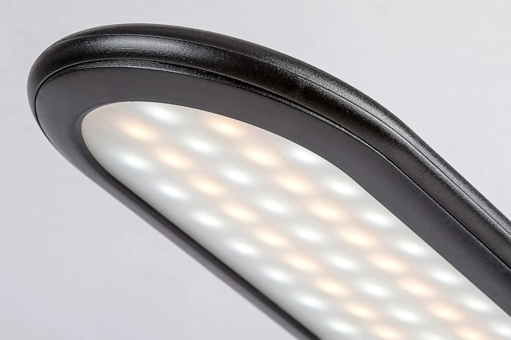 Lampada da scrivania LED nera 10W dimmerabile Rabalux