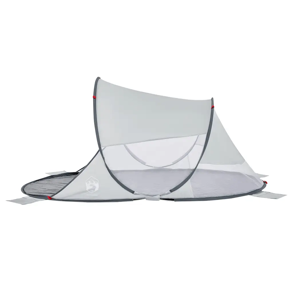 Tenda da Spiaggia Pop-Up Grigia Impermeabile