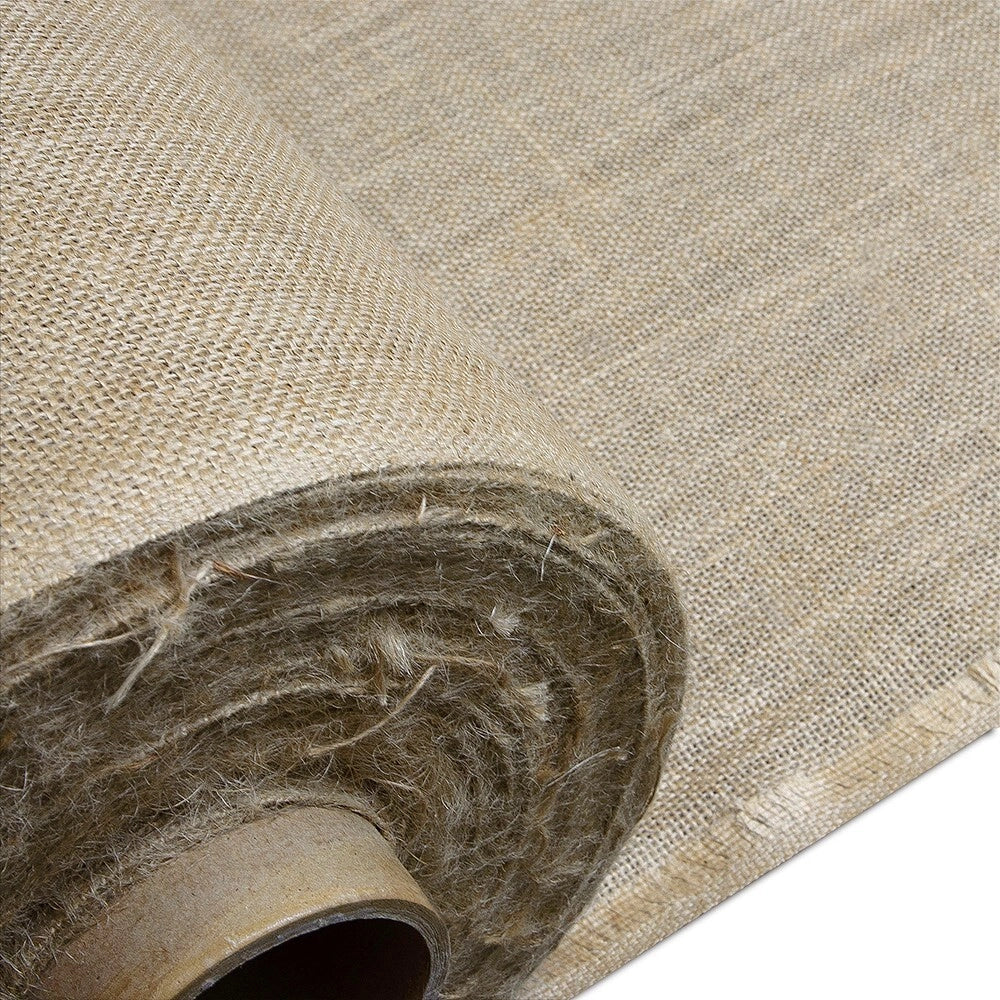 Juta Tessuto Tela Yuta 140x300 Cm Fibra Naturale 305 GR/m² Decorazioni Casa Rivestimenti Bricolage