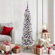 Albero di Natale artificiale con 150 LED Bianco 150 cm 3396099