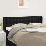 Testiera ad Orecchio-Testata con Orecchie Nera 147x16x78/88 cm in Similpelle 633913
